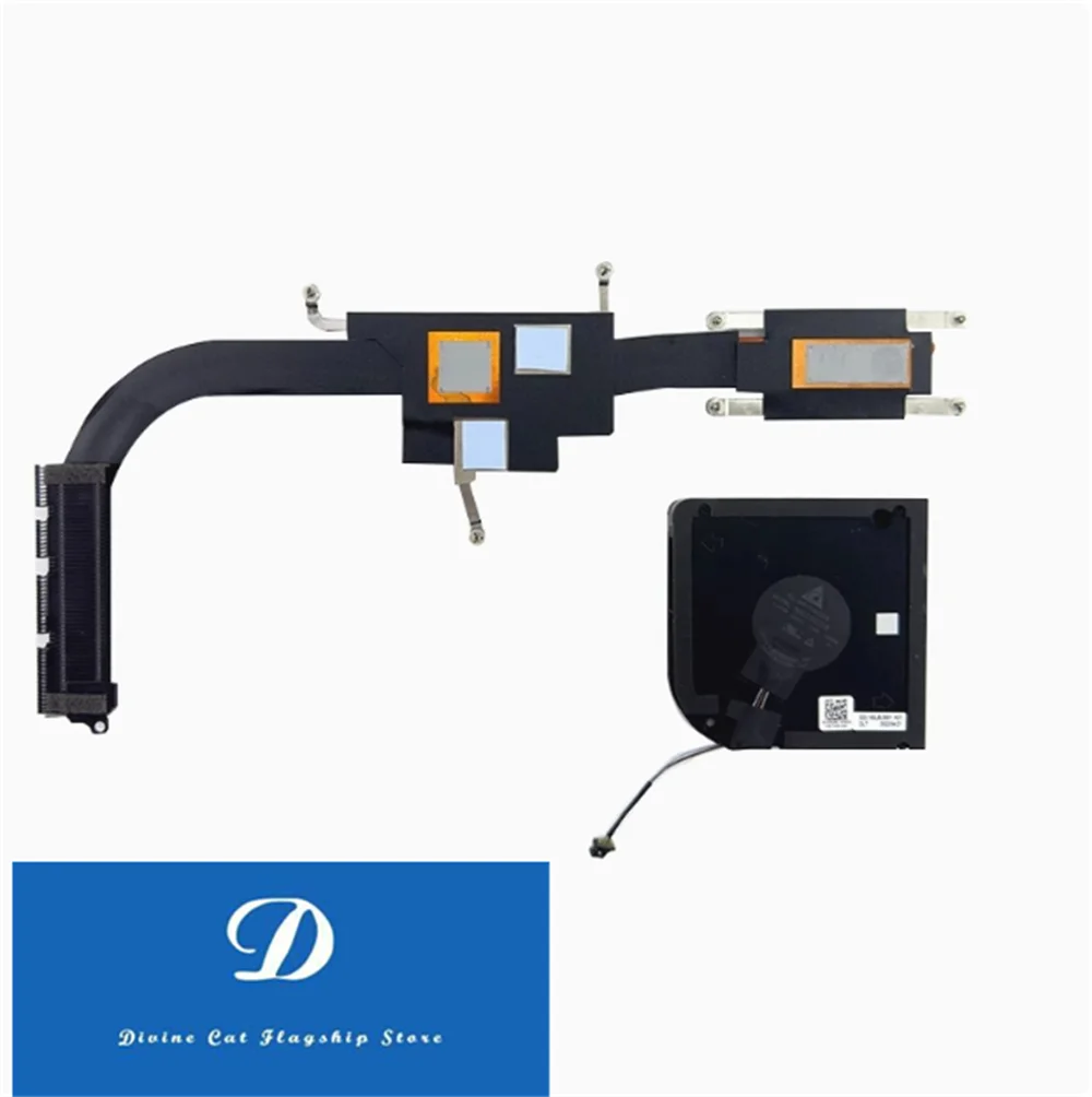 ДЛЯ Dell Latitude 5520 Precision 3560 0W8T3N 0DXJNV Модуль охлаждающего вентилятора