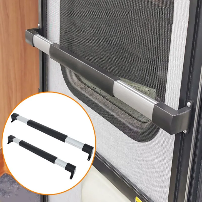 

RV Screen Door Cross Bar Handle Adjustable from 21-5/8 Inch to 28-5/8 Inch with Sturdy And Secure Non-Slip Grip RV Modification