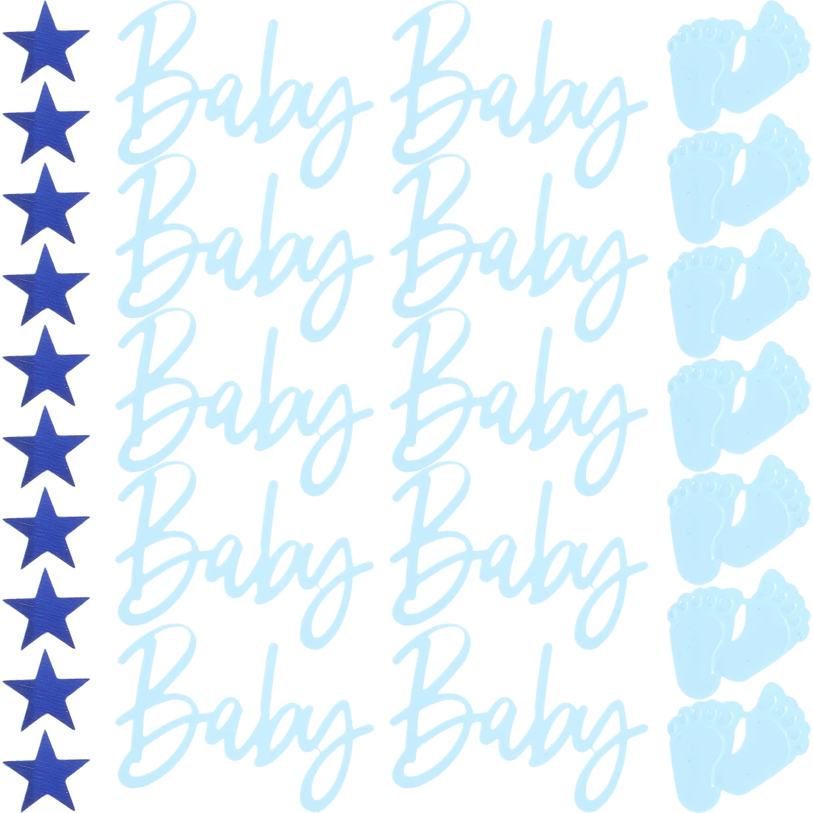 

1 Bag Of Birthday Party Girl Baby Shower Baby Shower Genders Reveal Centerpieces For Tables for Baby Shower Decor
