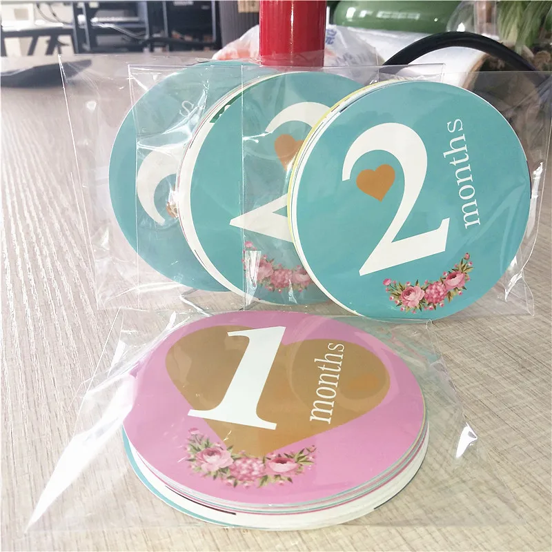 32 шт. детские наклейки для фотосъемки памятные фотографии ежемесячный ярлык