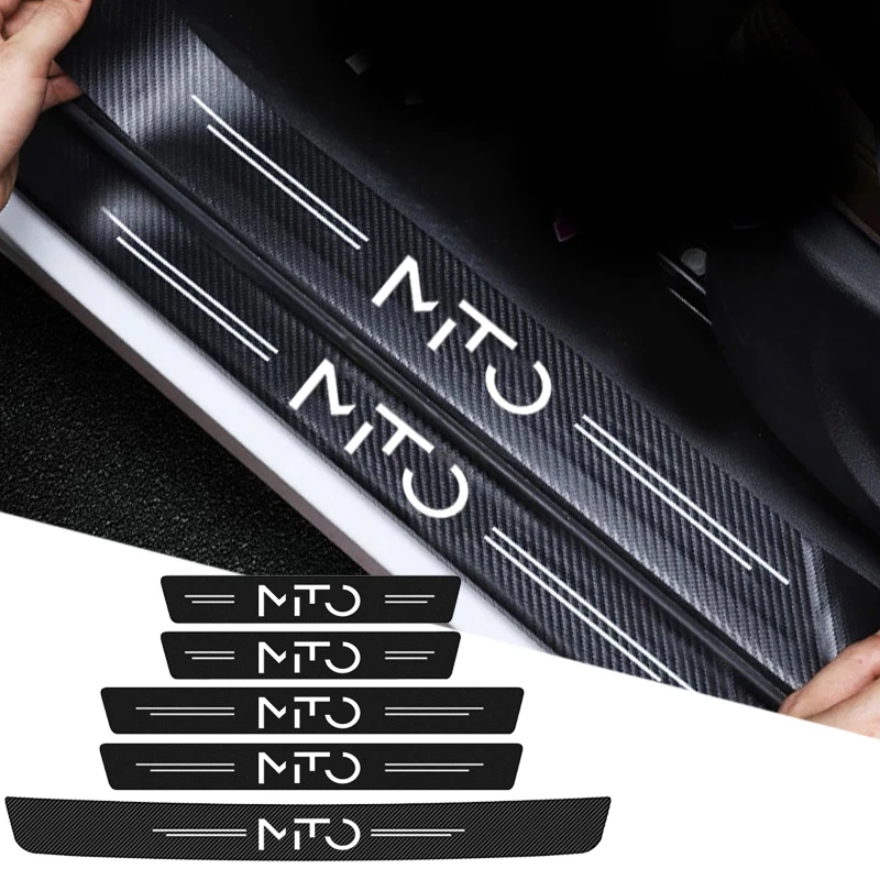 

Протектор порога из углеродного волокна для Alfa Romeo MITO Logo Stelvio Giulia