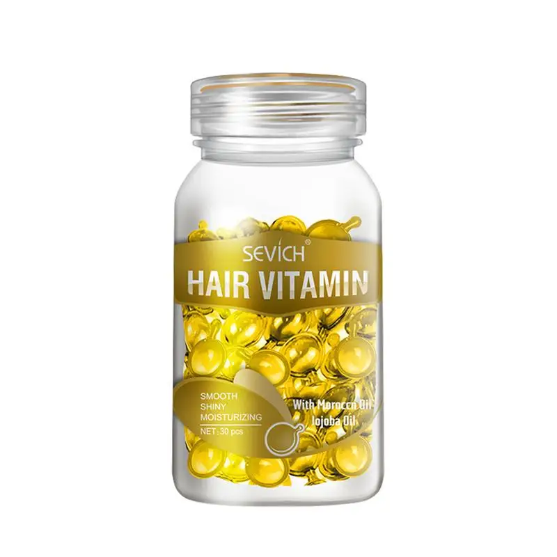 

Hair Vitamin Serum Essence Oil Anti-Flabby Hair Care Essence Hair Moisturizing Essence Formula With Vitamin Repair Damaged Hair
