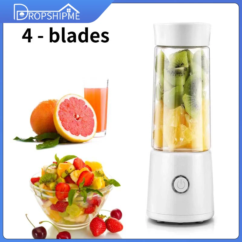 

Соковыжималка с 4 лезвиями и USB-портом, 1500 мАч