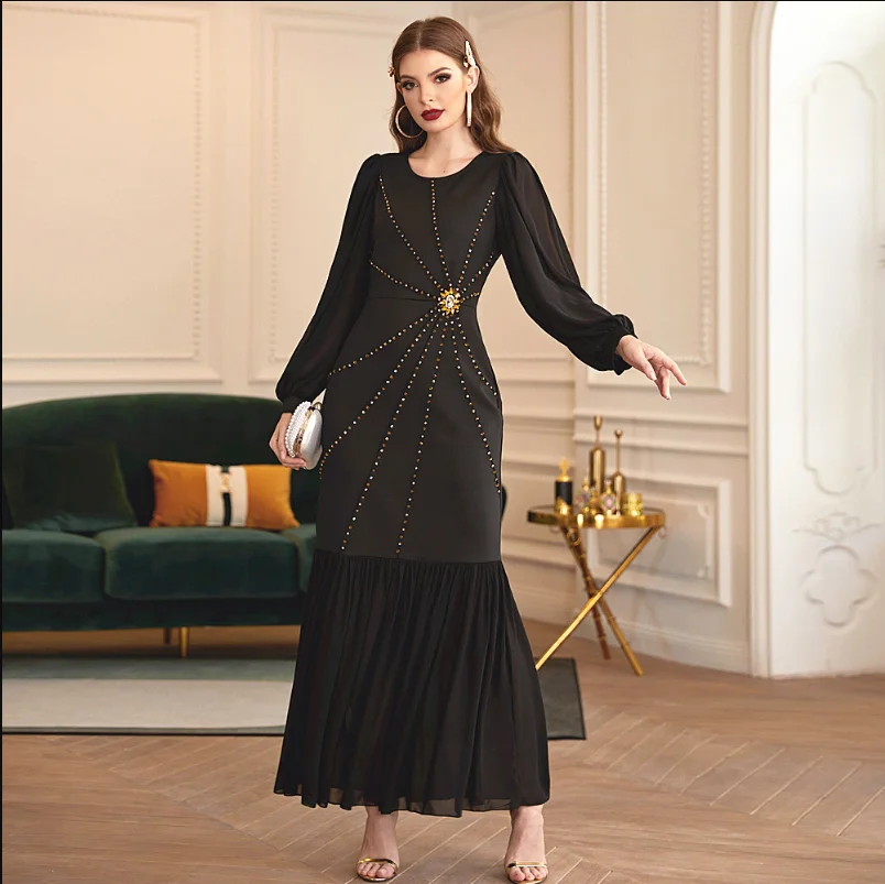 Abaya Dubai Turkey Arabic Hijab Muslim Dress Islamic Clothing Dresses Abayas For Women Robe Femme Longue Musulman De Mode Jurken