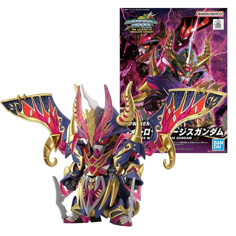 

Фигурка героя Bandai из игры Gunpla, фигурка героев Sdw Warlock Aegis из коллекции, набор моделей Gundam, аниме фигурка, игрушки для детей