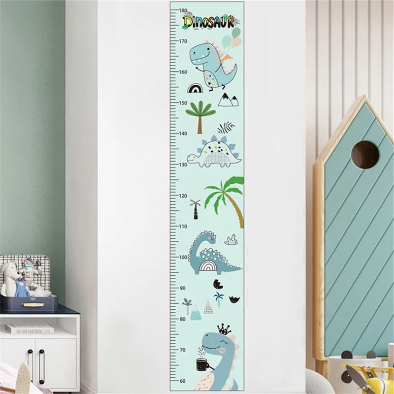 Линейка для измерения роста ребенка настенные Стикеры Детская Таблица запись