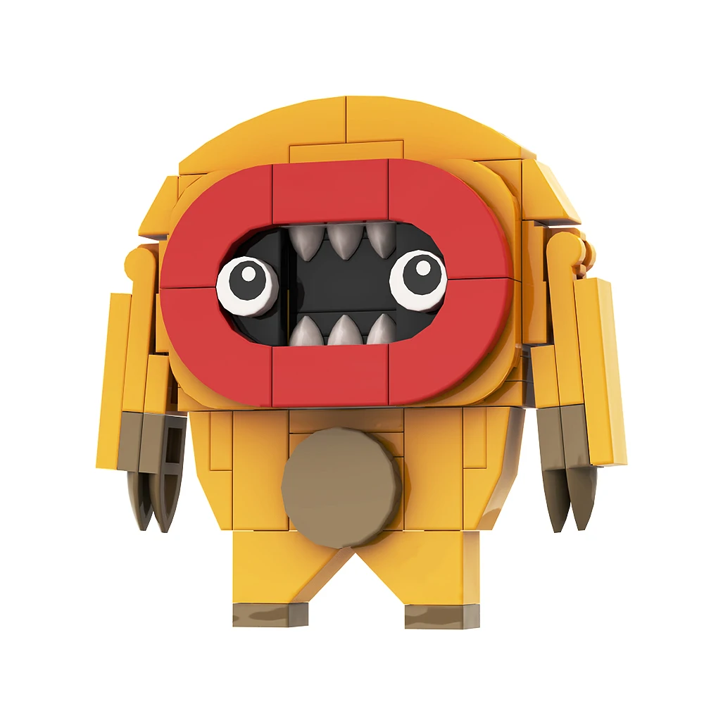 Конструктор Moc Game JOYVILLE Wooly Bully антагонист монстр искусственные игрушки для детей