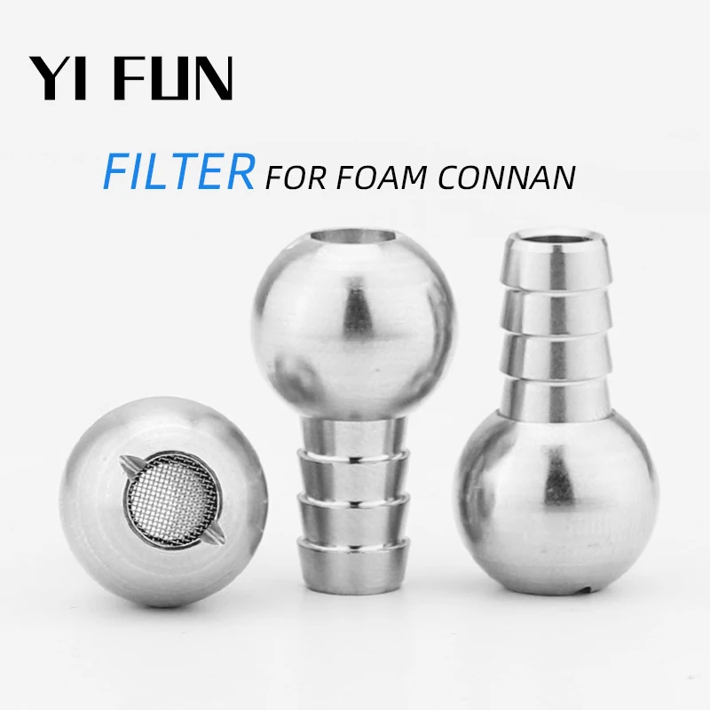 

Car Wash Accessories Filter For High Pressure Washer Snow Foam Cannon Stainless Steel Fillter For Car Cleaning Foam Lance