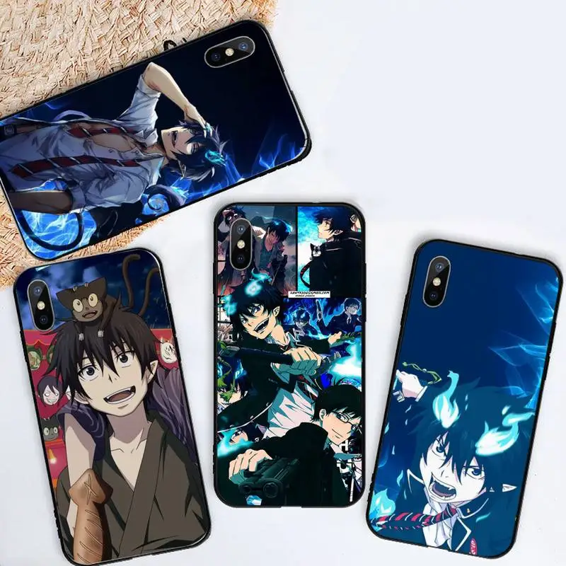 

Ao no Exorcist Japan anime Phone Case For iphone 12 11 13 7 8 6 s plus x xs xr pro max mini