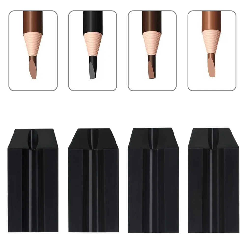 

4 In 1 Eyebrow Pencil Sharpener Microblading Tattoo Sharpening Tip Thin Tools For Eyebrows Makeup Profiler Pen For Wholesale