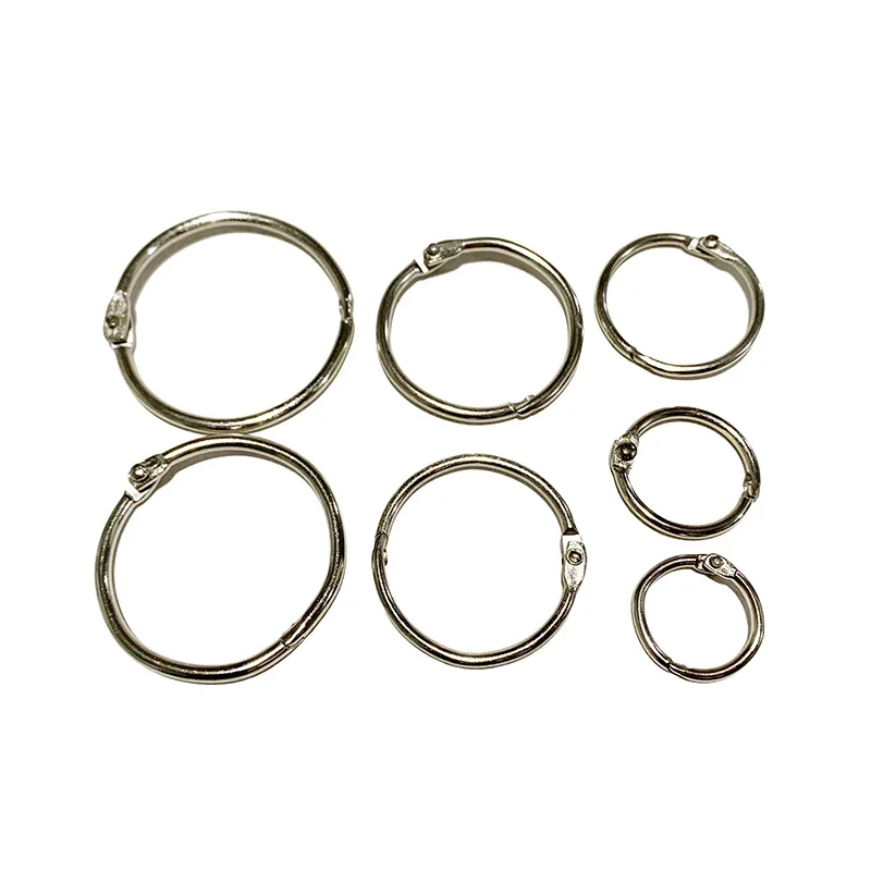 10 шт./упаковка кольца-держатели для фотоальбомов 15-39 мм