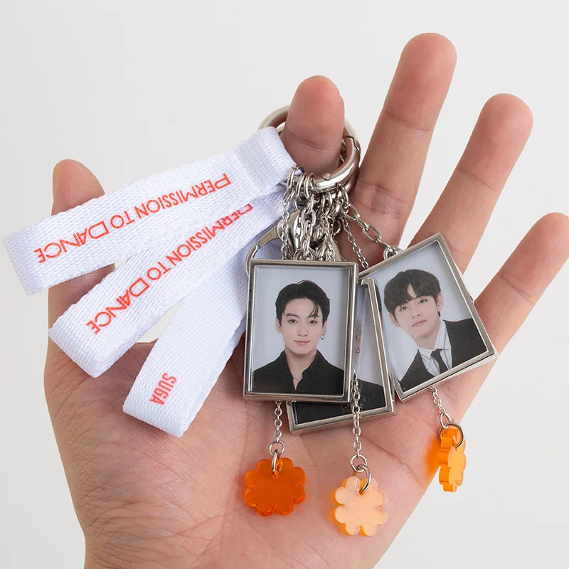 

KPOP Bangtan BoysNew Exquisite Keychain Peripherals Concert PTD Week Backpack Decoration Pendant Cosplay Gift SUG Fan Collection