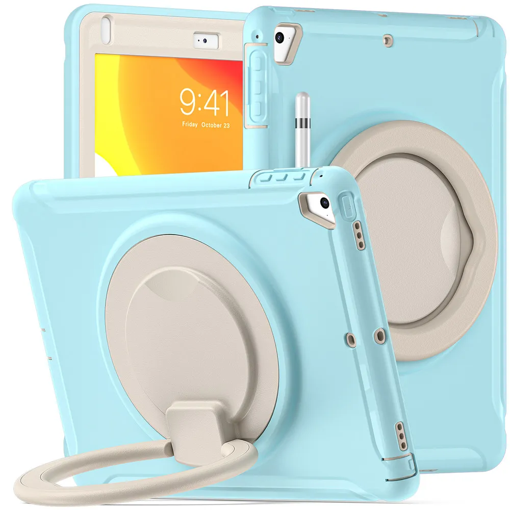 

Для iPad Air 1 2, ручной ремешок, откидная подставка, чехол-карандаш для iPad 9,7 2018 2017 A1893 A1954 A1822, безопасный противоударный армированный чехол для де...