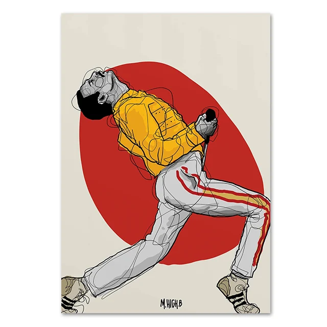 Плакат Фредди Меркьюри абстрактный скотт коутон файлы фредди официальный путеводитель по лучшей хоррор игре