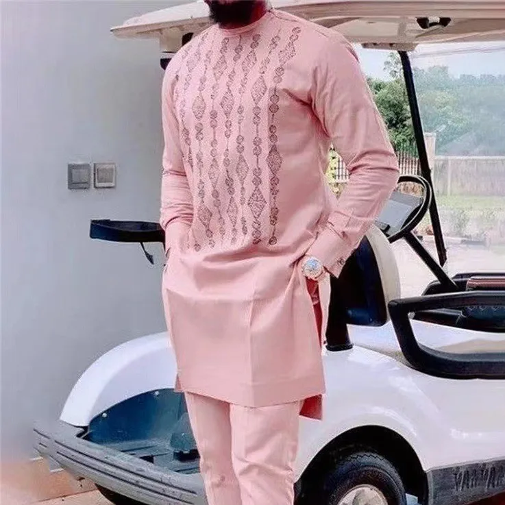 Мужской костюм MUSEY ADINGS розового цвета