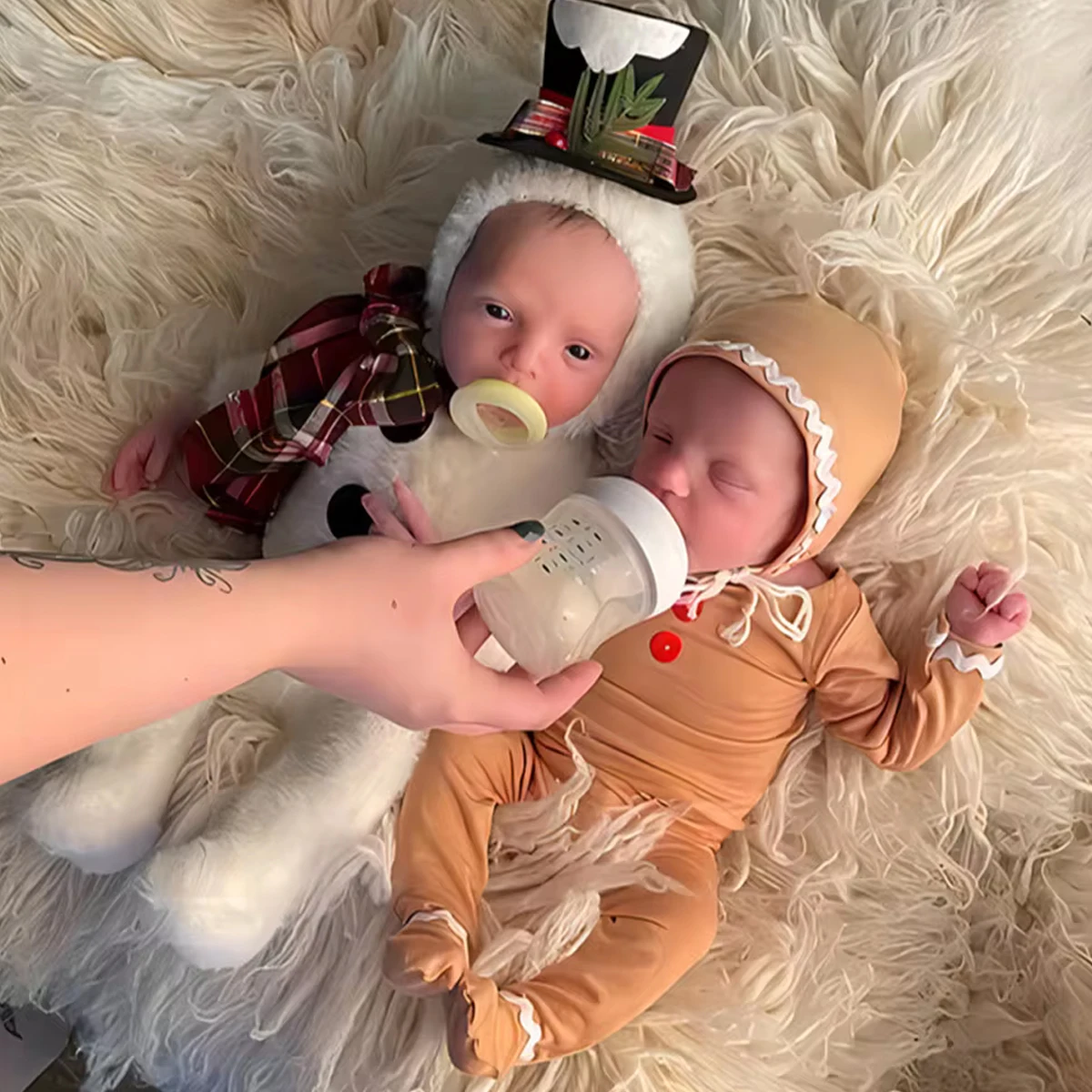 Ylsteed Рождественский Наряд Для Новорожденных Костюм Фотосъемки С Одинаковой