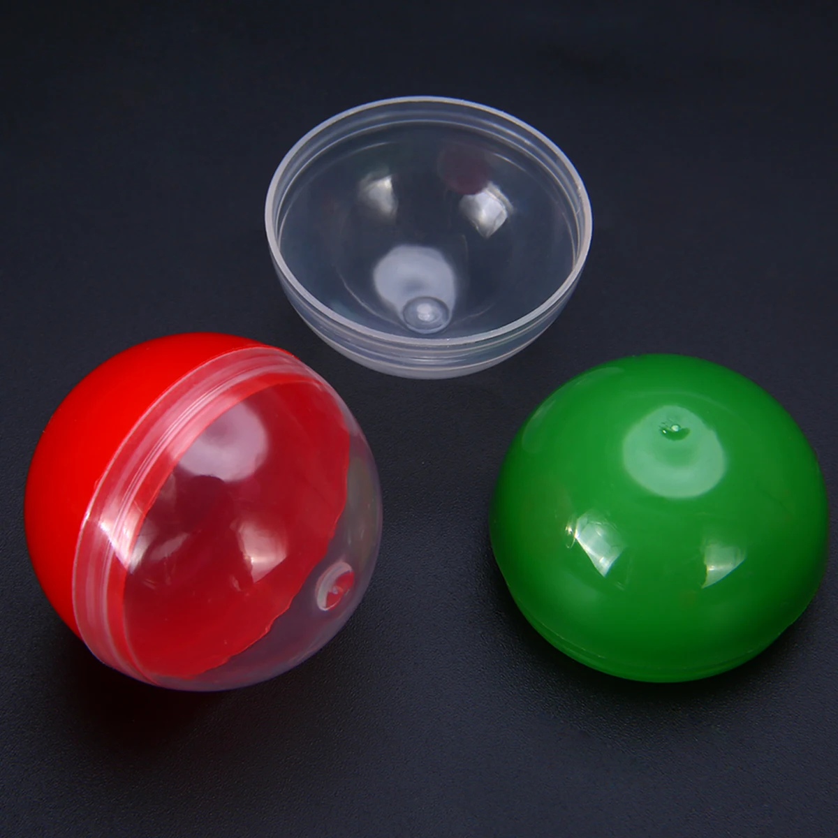 Пластиковый торговый автомат пустые круглые игрушечные капсулы 10 шт. 32 мм