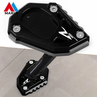 black motorcycle kickstand side stand foot enlarge extension cnc aluminum for ktm 890 adv adventure r 890adv 2019 2020 2021 2022