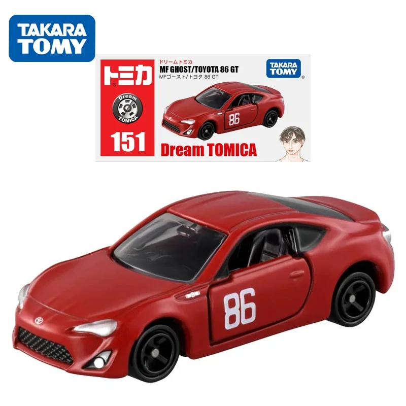 Модель автомобиля TAKARA TOMY Tomica NO.151 MF GHOST/TOYOTA 86 GT из сплава