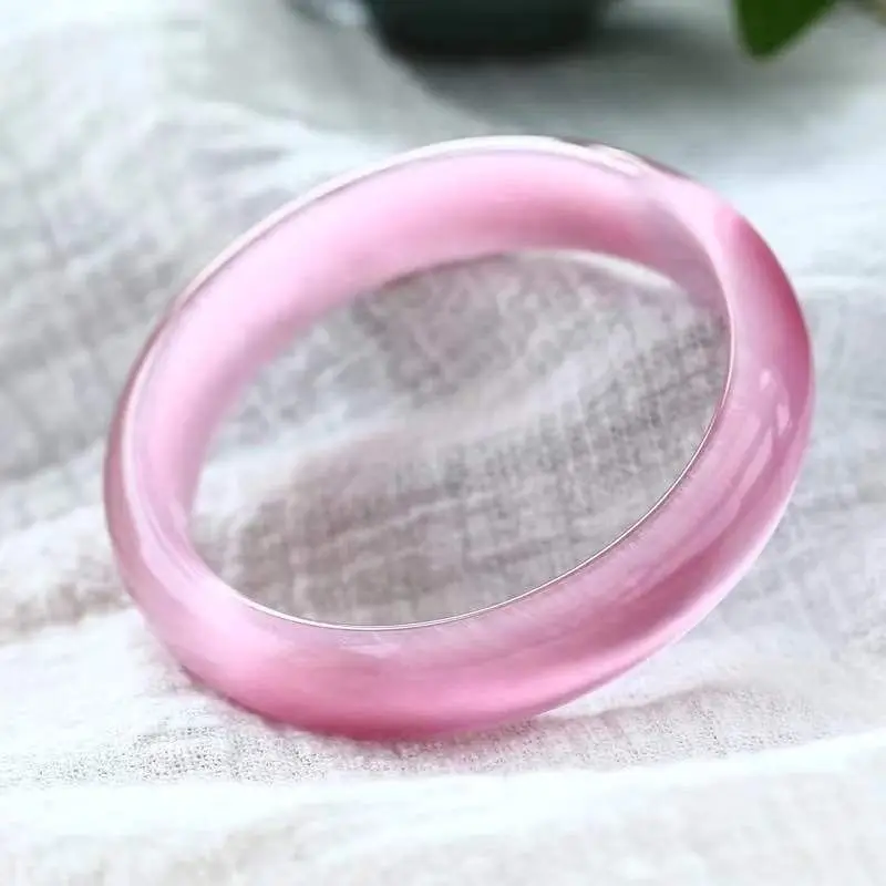 

Korean Version of Natural Pink Opal Bracelet Ladies Fashion Sweet Joker Bracelet Jewelry