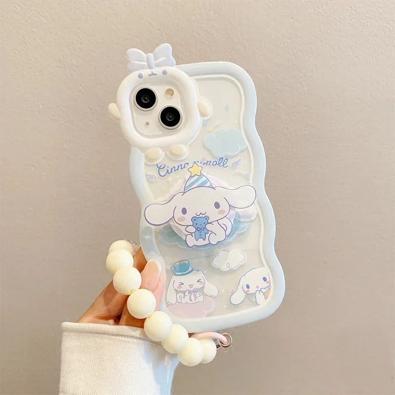 Sanrio Cinnamoroll iPhone14 Чехол для мобильного телефона Kawaii Cute 13 12 11 X Xs Pro Plus Max Защитный