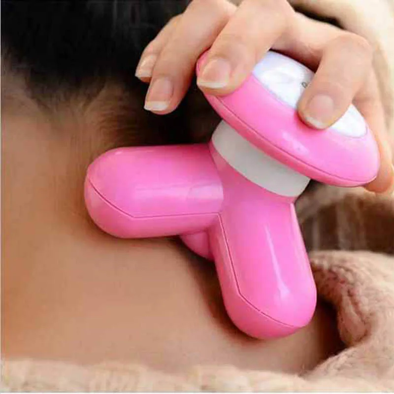 

Electric Massager body USB Electric Handled Vibrating Massage MultiMini Triangle Body Health care beauty Massager Small Massor