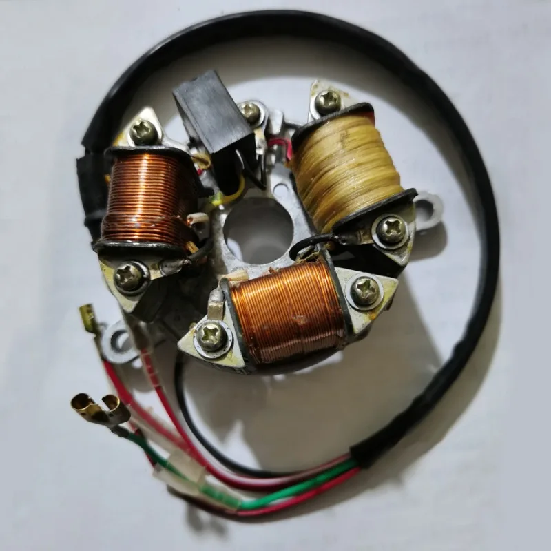 Катушки статора магнитного двигателя мотоцикла для JIALING 50cc CJ50 JH50, магнитная катушка CJ JH 50