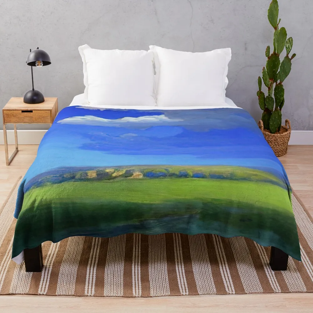 Arkhyp Kuindzhi - После грозы плед диван-кровать туристические одеяла