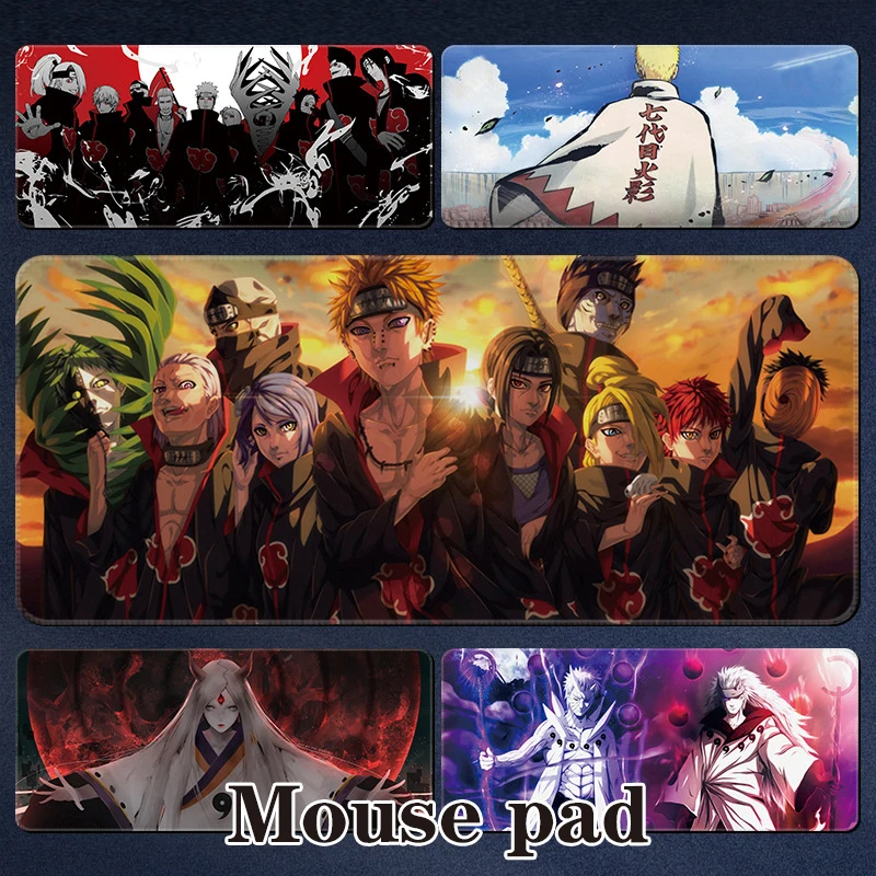Настольная подкладка для клавиатуры коврик мыши &quotНаруто&quot Naruto с аниме оптовая