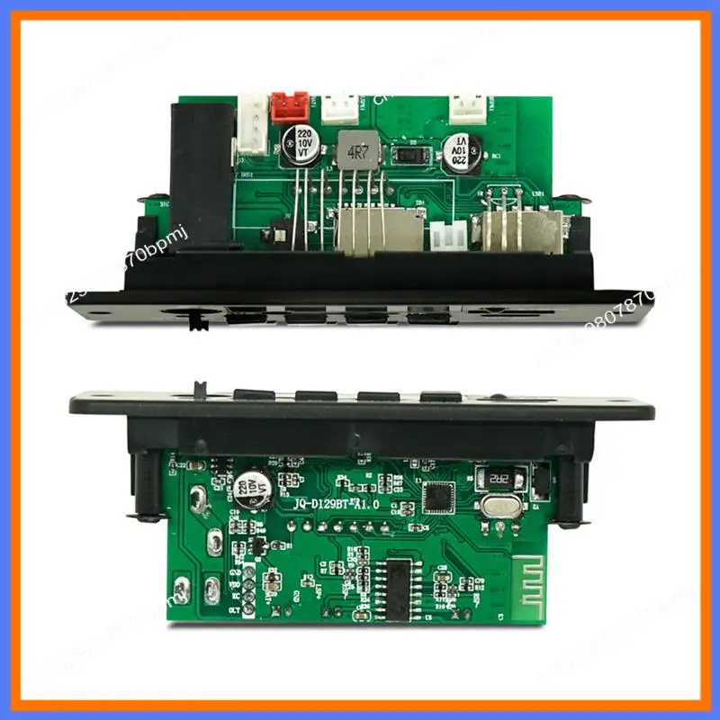 Фото BAAE Bluetooth-совместимый аудиодекодер, плата усилителя JQ-D129BT-A 2X5 Вт, аксессуар для музыкального плеера MP3 WMA WAV FLAC без потерь №4