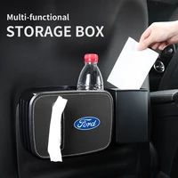 car seat back multifunctional tissue storage box for ford focus mk2 mk3 fiesta ranger mondeo s max kuga mustang escort ka flex e