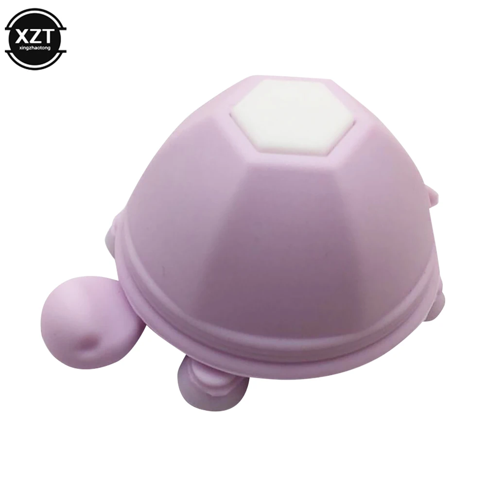 

Candy Color Cartoon Turtle Shape Cable Winder Silicone Suction Universal Mobile Phone Lazy Phone Holder Headphone Line Fixer
