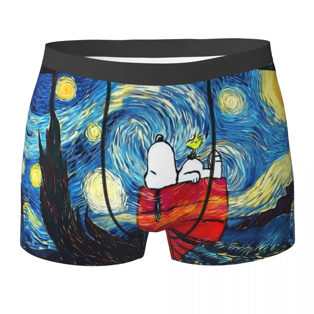 Нижнее белье Snoopys дизайнерские боксеры модные мужские трусы дышащие шорты