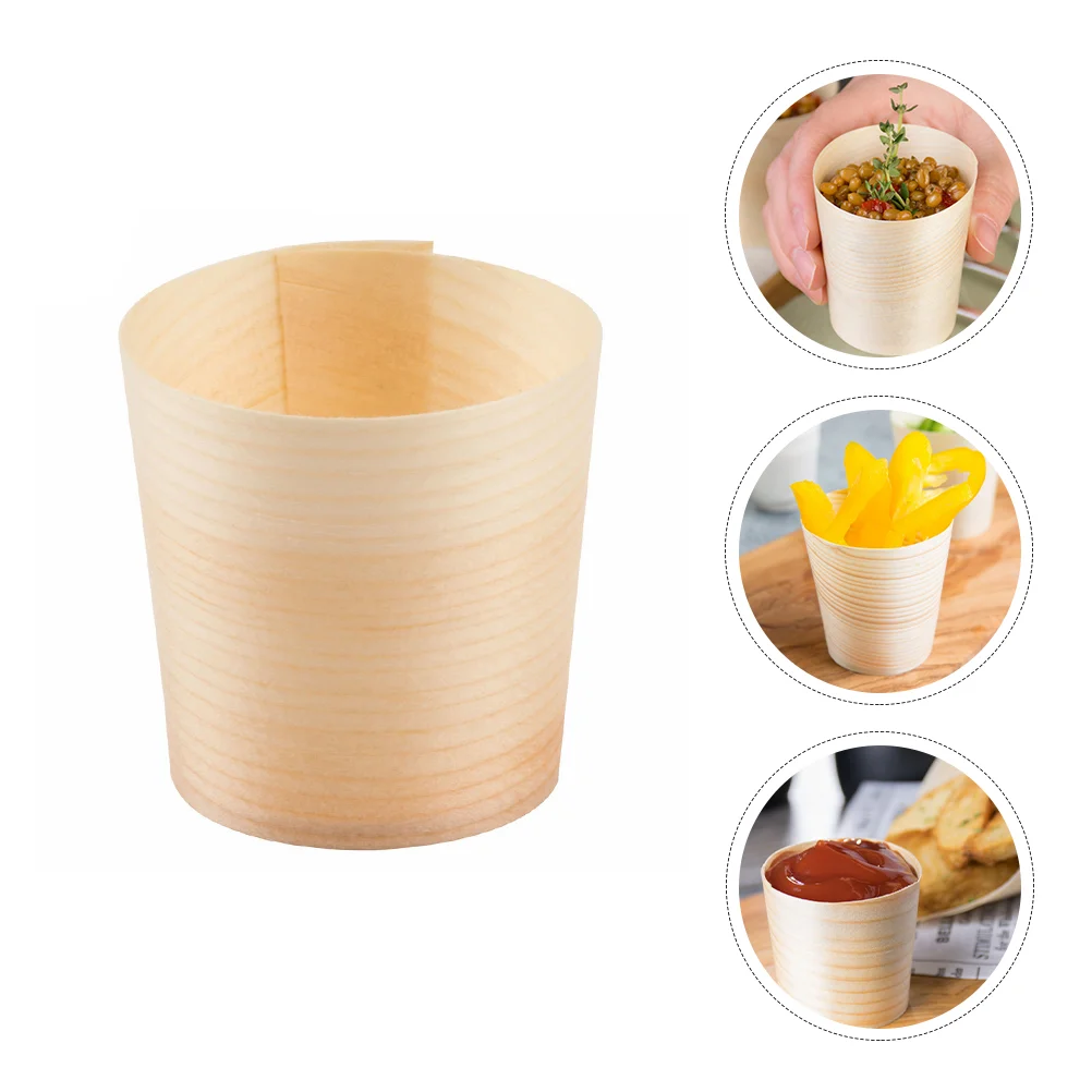 

40Pcs Single-Use Cups Useful Party Dessert Cups Outdoor Tableware Beverage Mugs