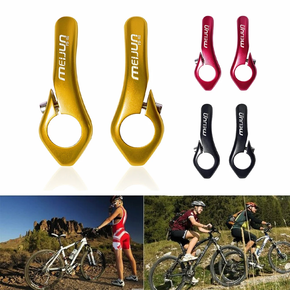 

Bicycle Handlebar Ends Aluminum Alloy MTB Mountain Bike Drop Bar Grips 97*34mm Bike Handle Bar Ends Cycling Accessories