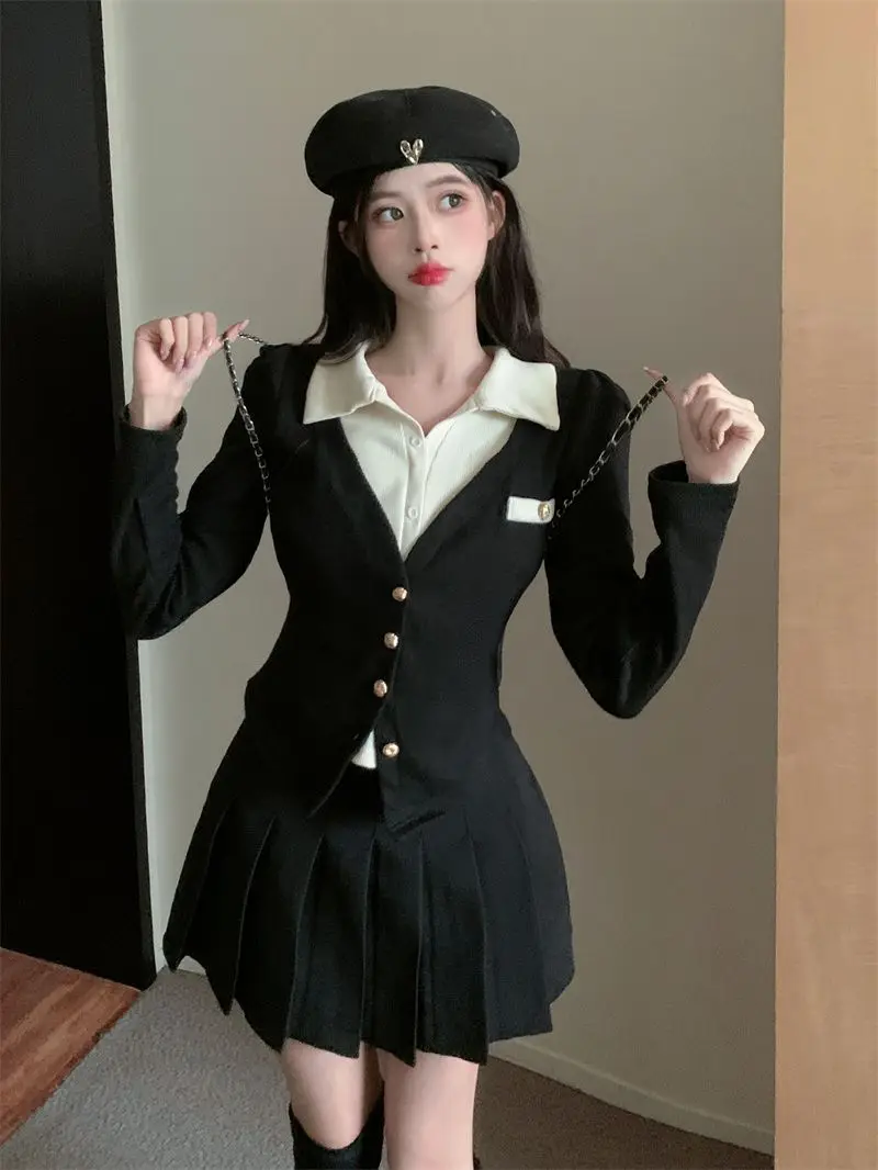 Женская футболка-поло с длинным рукавом воротником-поло