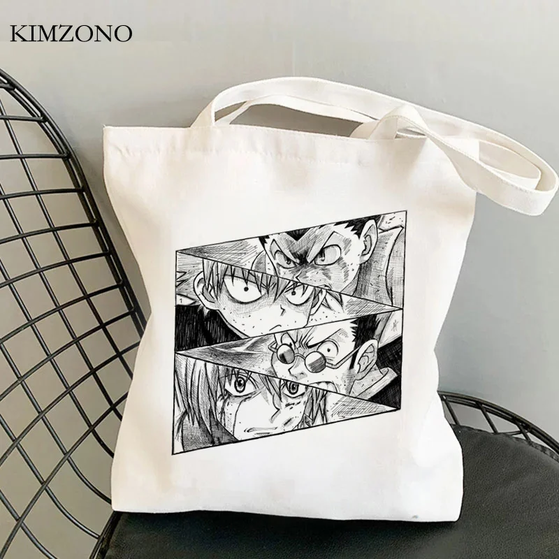

Hunter x Hunter хозяйственная сумка, Джутовая сумка, Холщовая Сумка для покупок