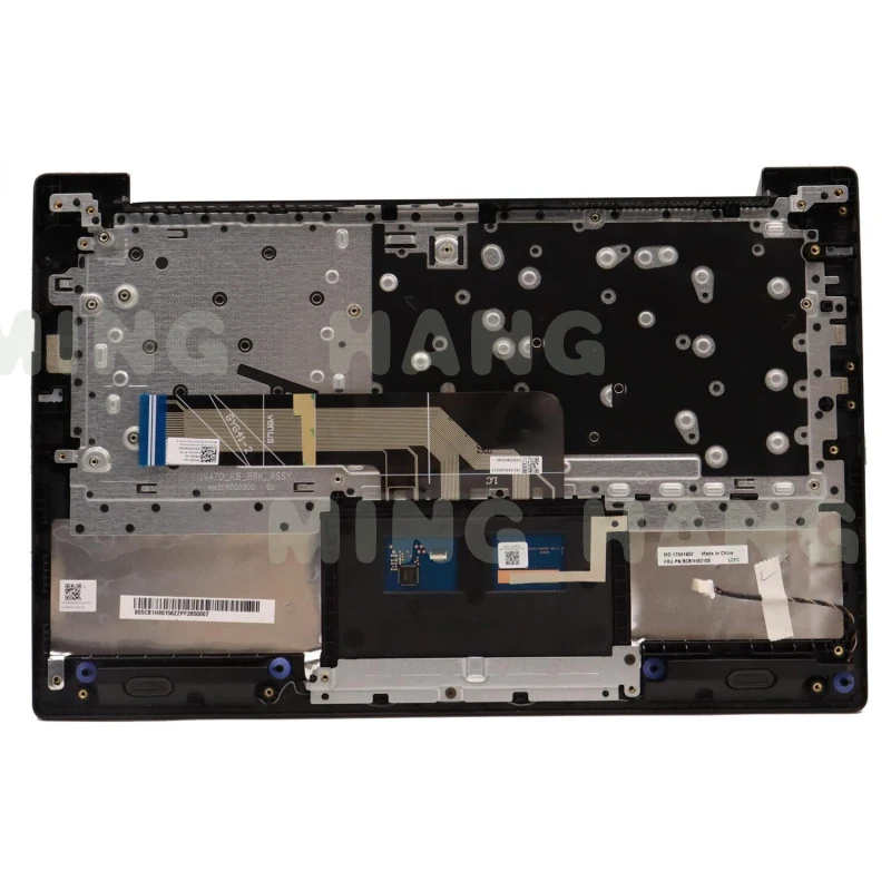 Фото Новая крышка клавиатуры (палмрест) для Lenovo Thinkpad V14 G3 IAP ABA, черная, без подсветки №2