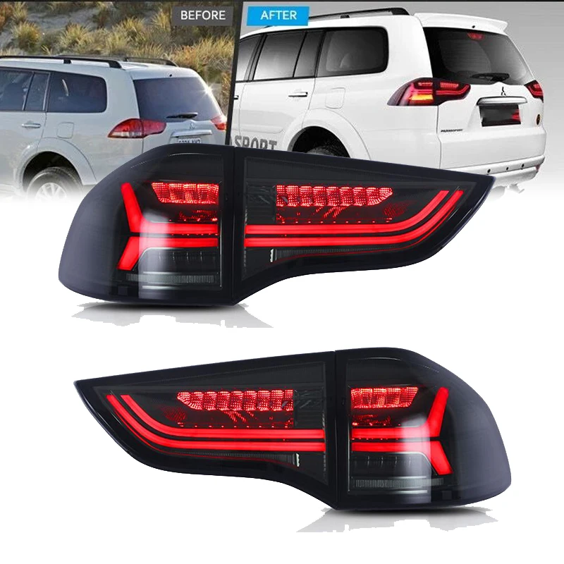 

Upgrade LED Tail Lamp Tail Light Assembly for MITSUBISHI Pajero Montero Sport 2011-2015 Taillight Taillamp Plug and Play
