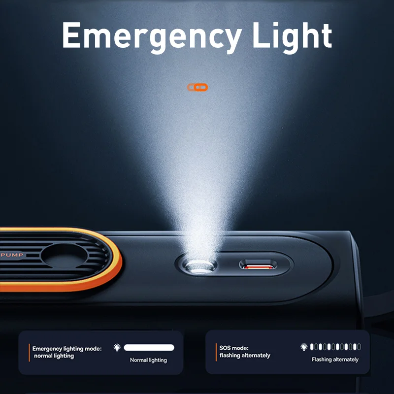 Baseus Tire Inflator Portable Air Compressor Pump Electric Wireless