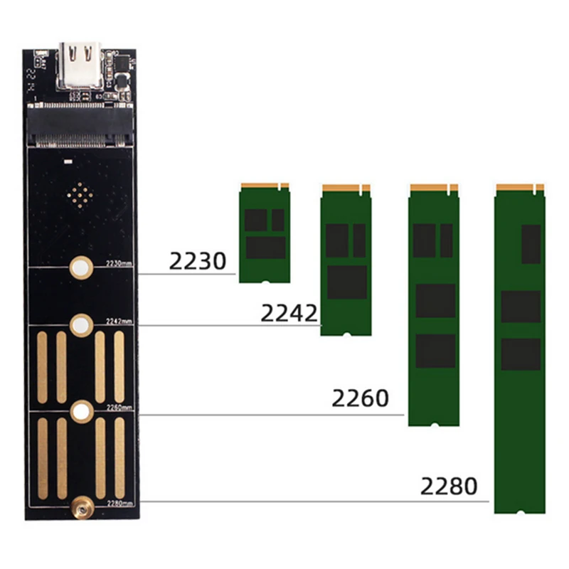 Портативный твердотельный накопитель жесткий диск SSD 8 ТБ 16 4 M.2 Type C USB 3.1