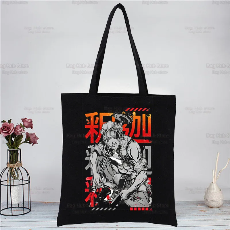 

Record Of Ragnarok Buddha Manga Shopping Canvas Bag Female Girl Tote Eco Harajuku Shopper Shoulder Bags,Drop Ship