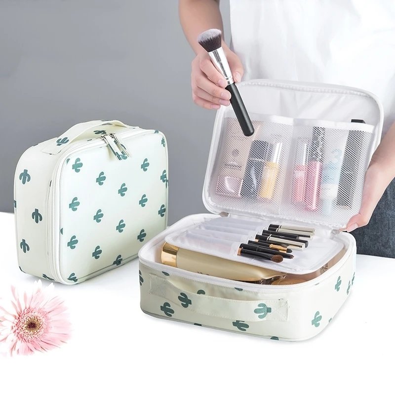 

Outdoor Girl Makeup Bag Women Cosmetic Bag Women Toiletries Organizer Waterproof Female Storage Make up Cases