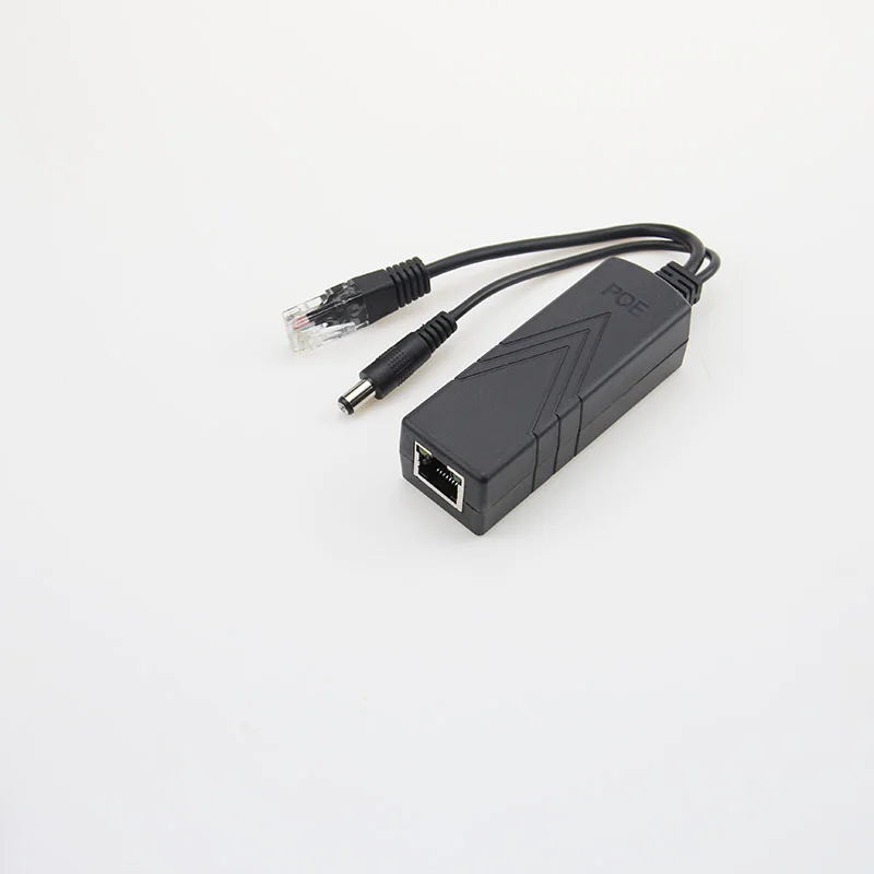 48V to 12V 2A 100m High quality POE Adapter cable POE Splitter Power supply module 12v separator combiner for CCTV camera