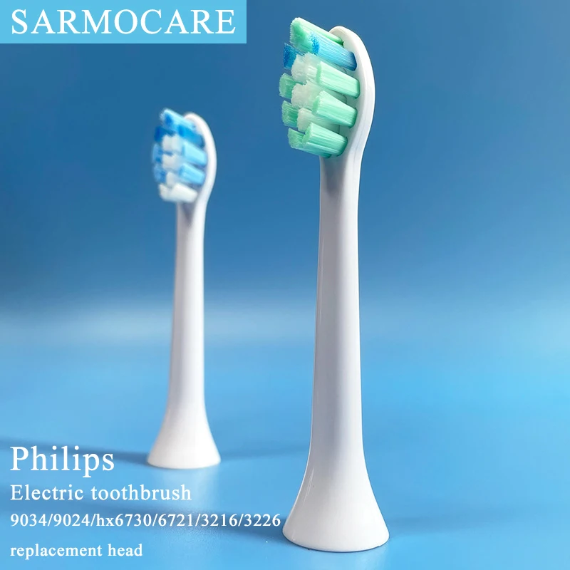 

4PCS Electric Toothbrush Replacement Heads For Ph Sonicare HX9034 HX9024 HX6730 HX6721 HX3216 HX3226 ilips