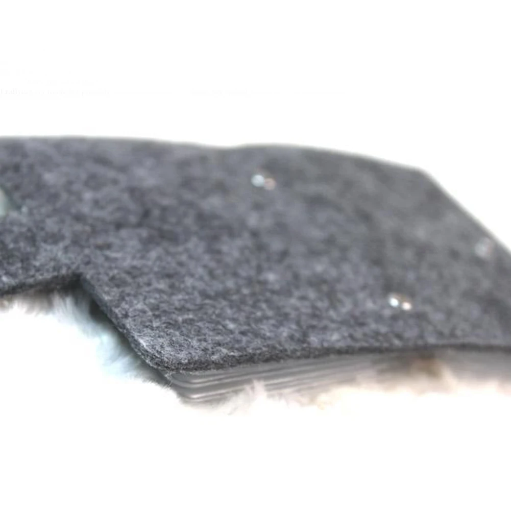 Felt ID Credit Card Wallet Creative Retro Card Holder Cash Organizer Box Card Wallet Business Credit Package For Women