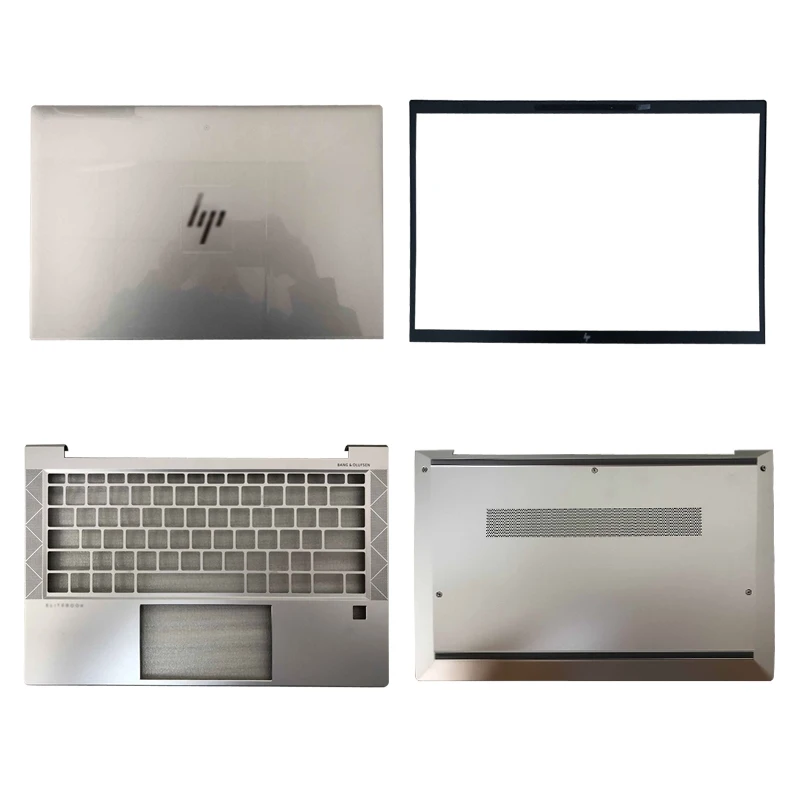 

NEW Laptop LCD Back Cover/Palmrest/Bottom Case For HP EliteBook 730 830 G7 735 835 G7 Sliver Laptops Computer Case