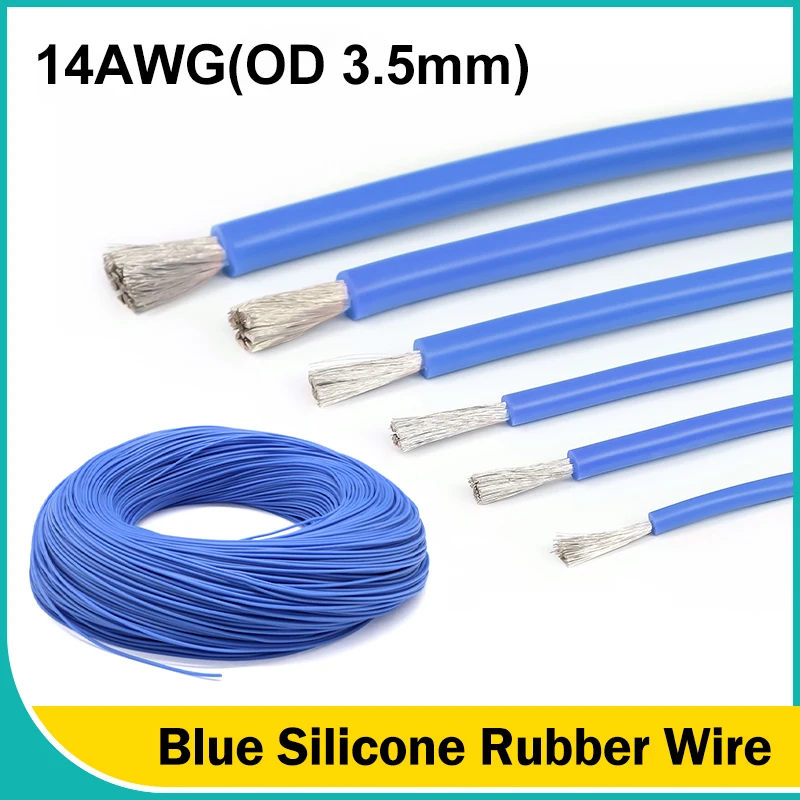 

Силиконовые провода 30/28/26/24/22/20/18/16/15/14/13/12/10/08 AWG