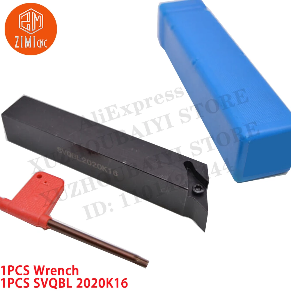1 шт. SVQBL 2020K16 Внешний держатель токарного инструмента для станка VBMT1604
