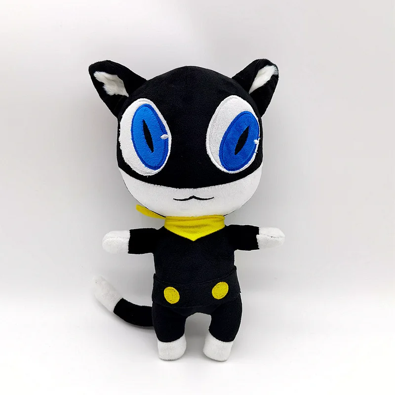 

Persona 5 The Animation Plush Toy Kawaii Black Cat Morgana Mona Anime Figure Stuffed Animal Plushie Doll For Kids Birthday Gifts